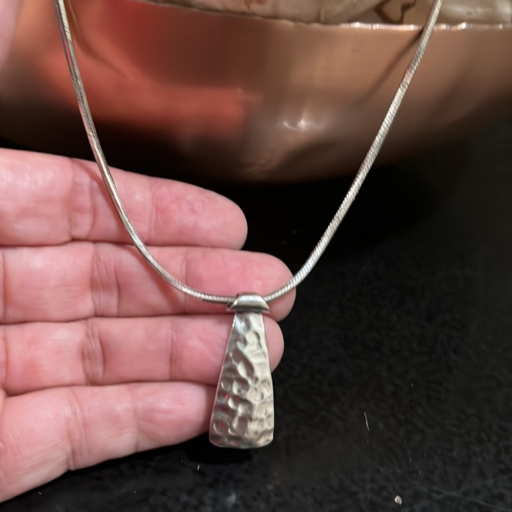 Retired Silpada Sterling Necklace - 16” chain
